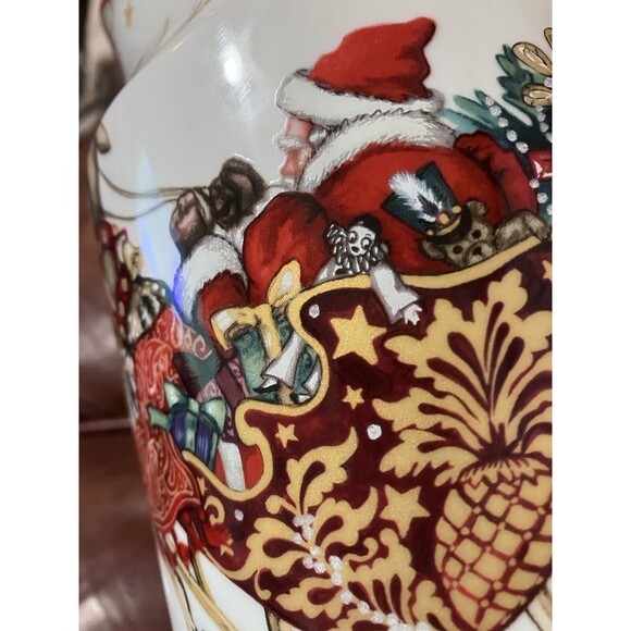 Williams-Sonoma "Twas the Night Before Christmas" 64 Oz Pitcher - Picture 2 of 16